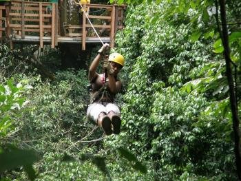 Zip line tour-Flight of the Toucan, South Pacific, Costa Rica photo